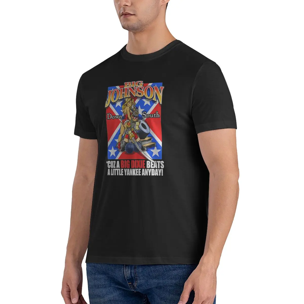 Big Johnson Down South Shirt T-shirt Top Style Premium High Quality Tee -  T-shirts - AliExpress