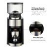 Electric Burr Coffee Grinder Adjustable Automatic Conical Burr Mill Coffee Bean Grinder with 25 Grind Setting for Espresso 3