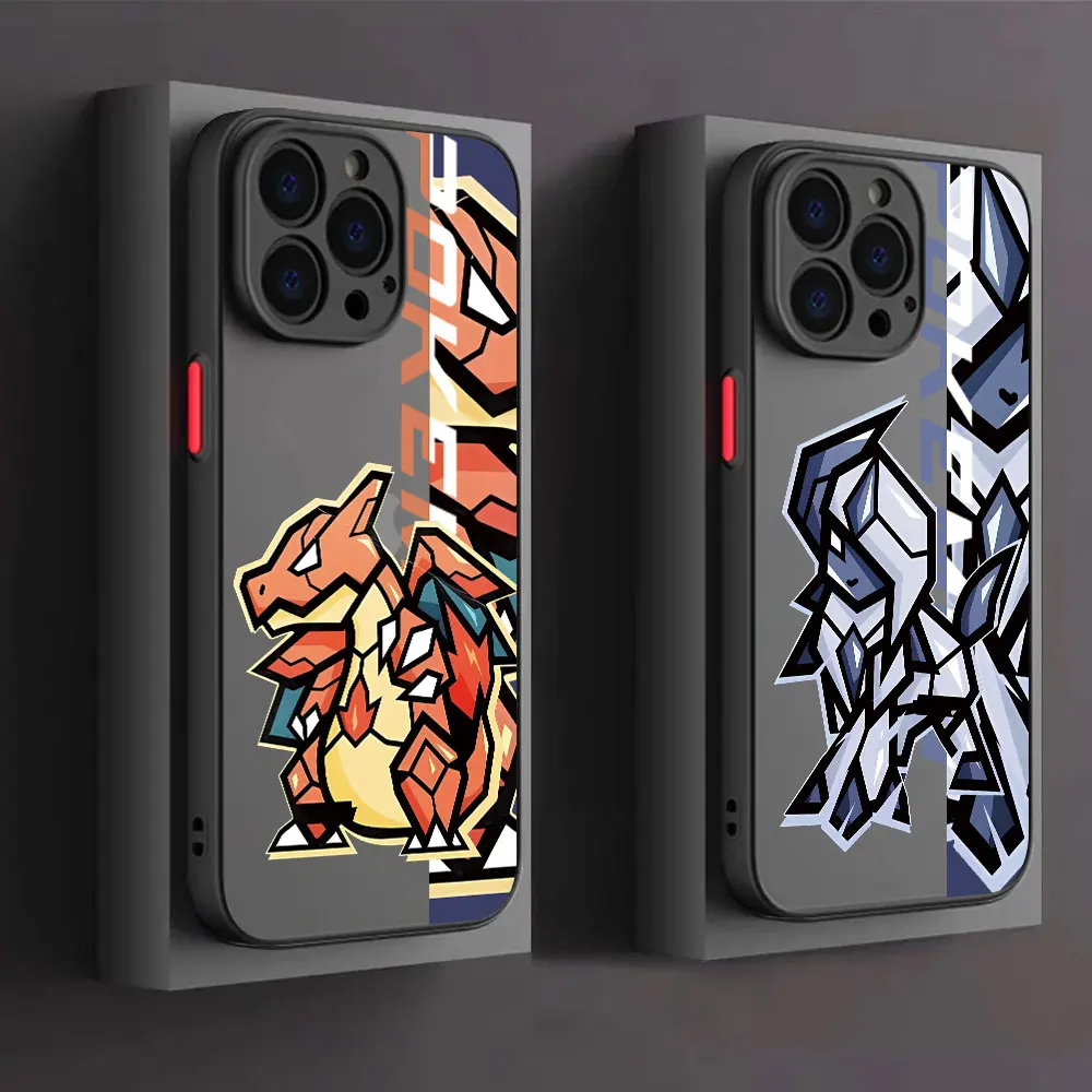 Charizard Cute Pokemon Custodia Per Telefono Drago Per Apple Iphone 14 Pro 11 X Se 2022 6 15 Promax 13 12 Mini 8 Xr 11 7 Plus Cover Fundas