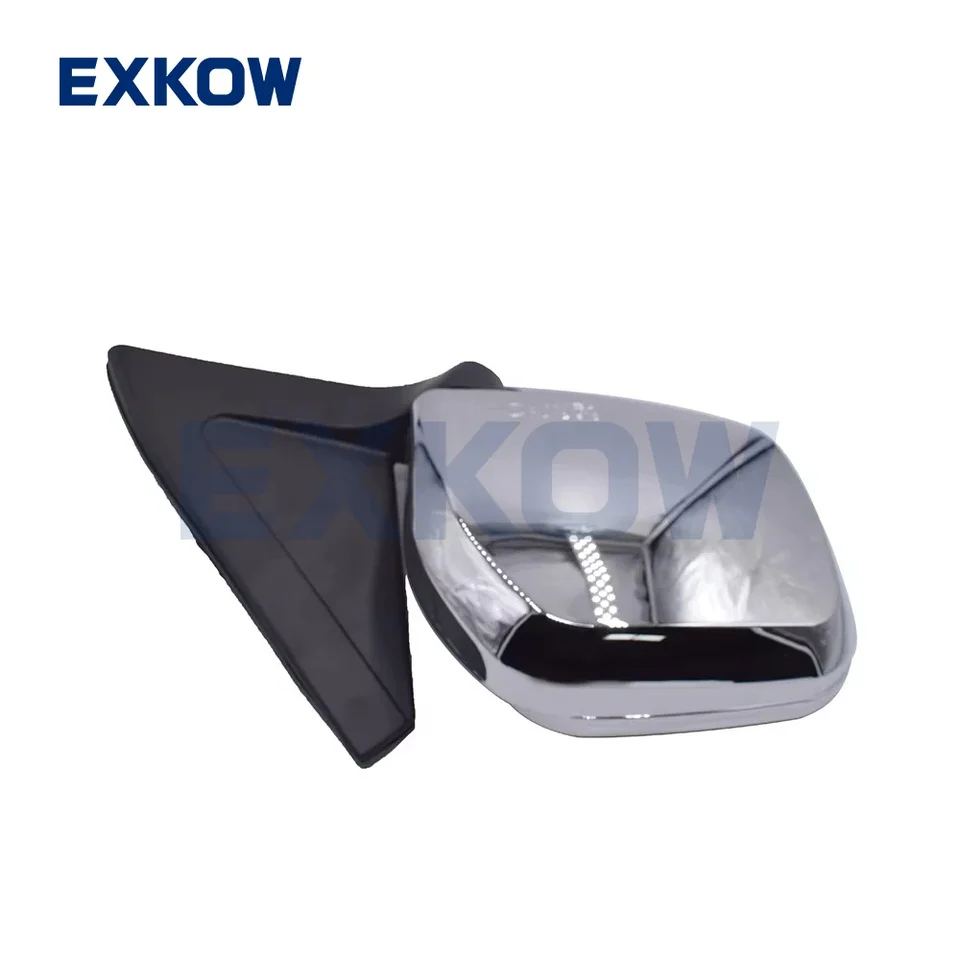 Chrome Electric Control Rearview Door Mirror for Mitsubishi Pajero