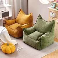 Single  Small Sofa Chair Children's Bedroom Living Room Baby Sofa Bean Bag Single Leisure Chair Thickened Portable Sofa Chai 2