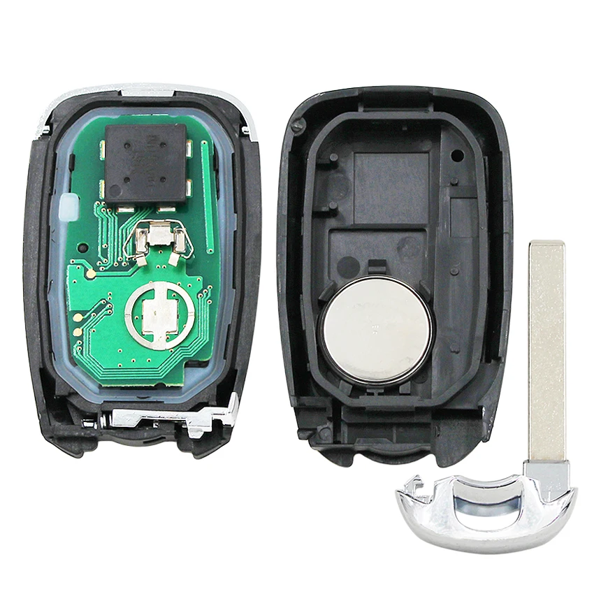 Smart 4 5 Button Remote Key Fob 433MHz with ID46 Chip For Chevrolet Camaro Equinox Cruze Malibu Spark HYQ4EA with Emergency Key car remote key car key
