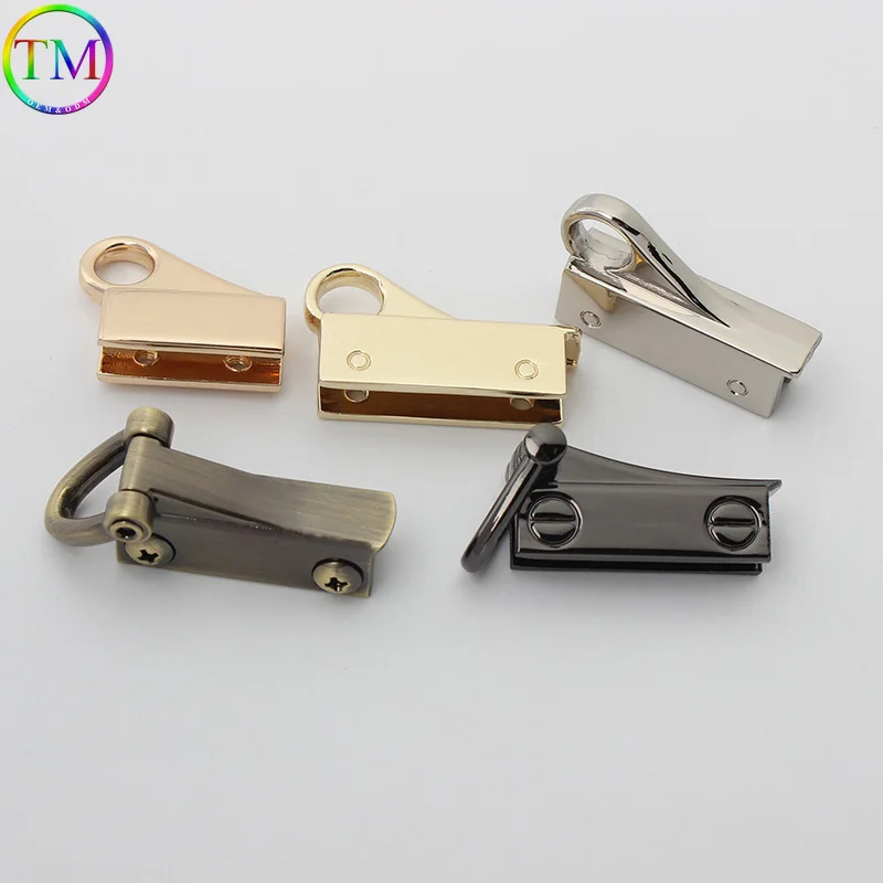 Metal Clip Corner Screws Edge Protector Buckles For Leather Craft Handbags Purse End Hook Screw Decorstion Hardware Accessories