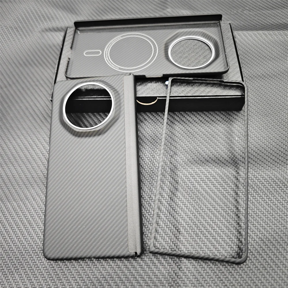 Carbon Protective Shell for Huawei Honor Magic V3 5G - Premium Aramid Fiber Magnetic Phone Case