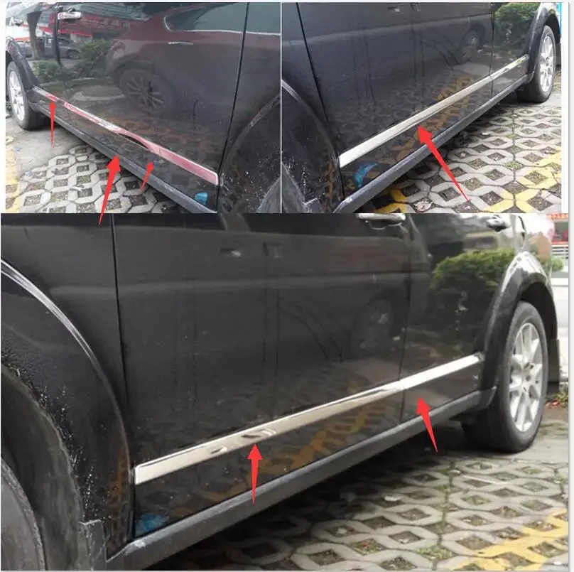 

Корпус боковой двери из нержавеющей стали для Dodge Journey / Jcuv 2010 - 2014