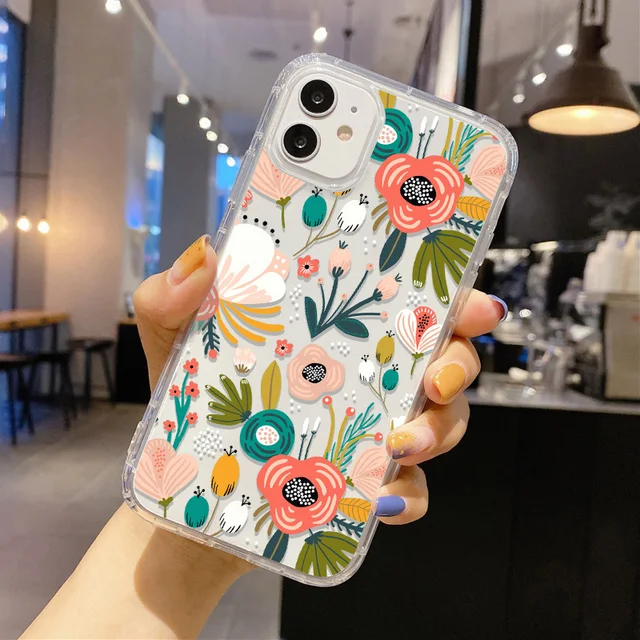 For iPhone 13 Case For iPhone 11 13 12 Pro Max Case Soft Silicone Funda For iPhone X Xr Xs Max 7 8 Plus 6S SE 2 12 13 Mini Cover U407