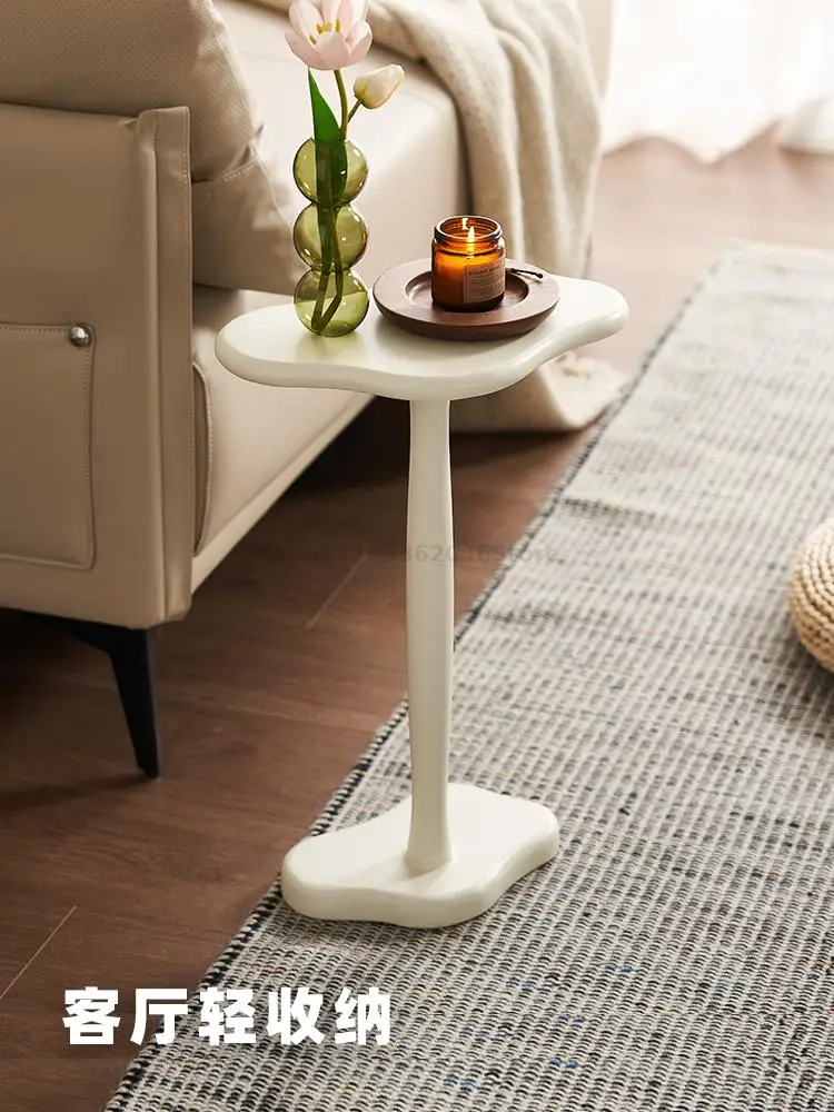 Solid Wood Clouds Side Table Cream Style Small Table Bedroom Bedside Living Room Sofa Corner M8181