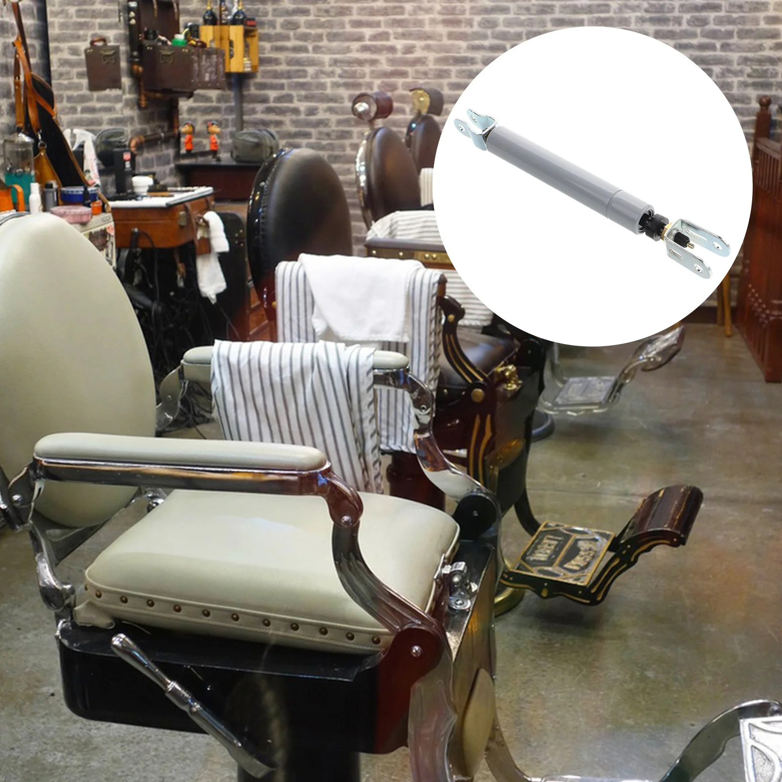 Hairdressing Chair Accessories Barber Pneumatic Screen Door Closer Exterior Iron Heavy Duty Cable 2