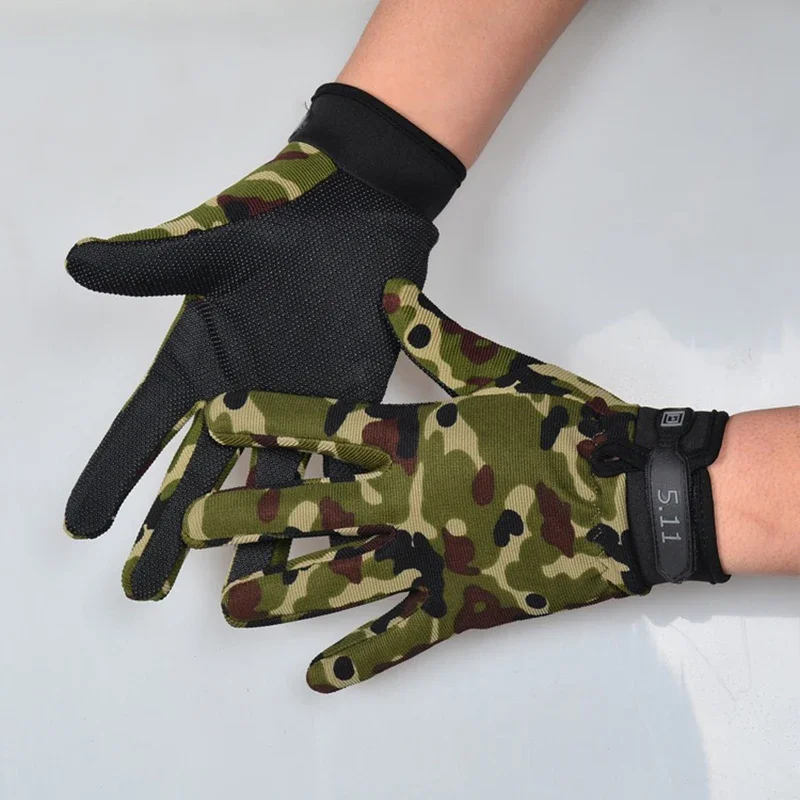 Cycling Gloves Tactical Gloves Men Women Full Finger Half Finger Summer Outdoor Fishing Sports Non-Slip