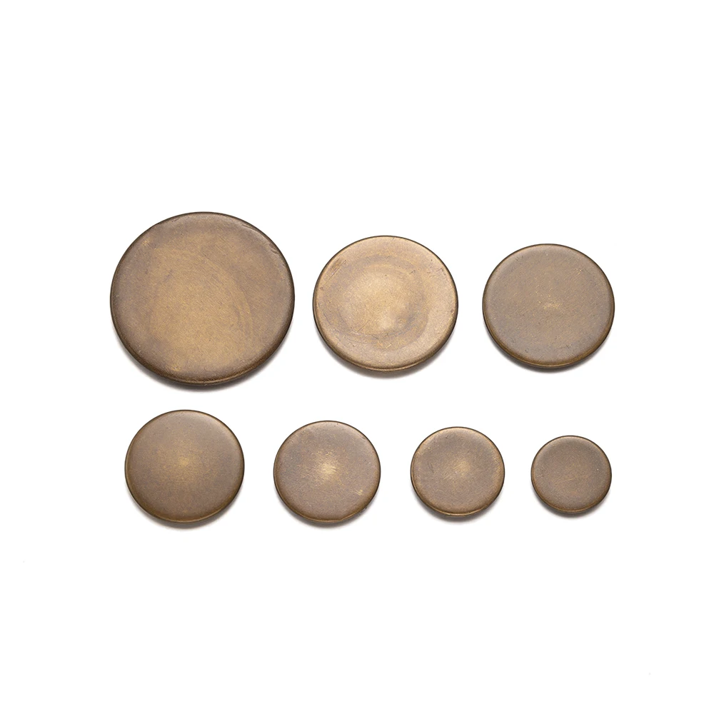 BASEHOME 20 teile/los Antike Bronze Runde Einstellungen Cabochon Basis Lünette Tabletts Blank Fit 10/12/14/16/18/20/25mm Glas Cabochons DIY – Detail 3