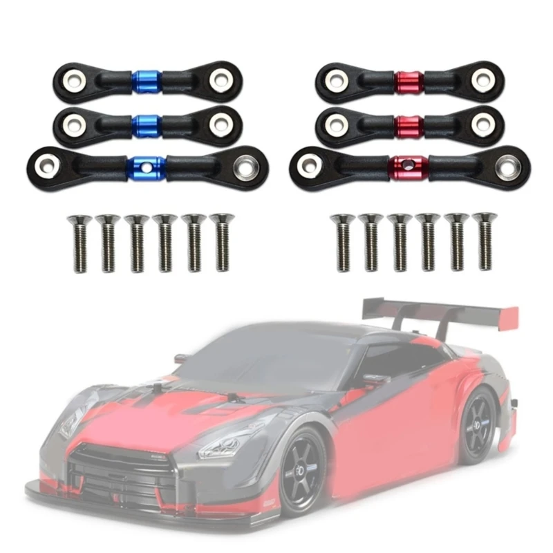 

Durable Steering Pull Rod Servo Link Bar for TT02/02T 1/10 RC Car Vehicle Parts