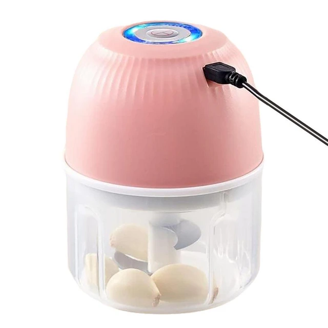 Mini Electric Garlic Chopper Rechargeable Mini Garlic Masher Crusher  Portable Food Chopper Small Cordless Kitchen Gadgets - AliExpress