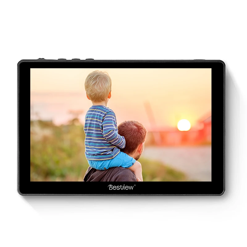 Bestview R7II R7 II 7 Inch 2600 Nits 4K HDMI-compatib DSLR Touch Screen On-camera Field Monitor HDR/Waveform/Vectorscope/3D LUTs