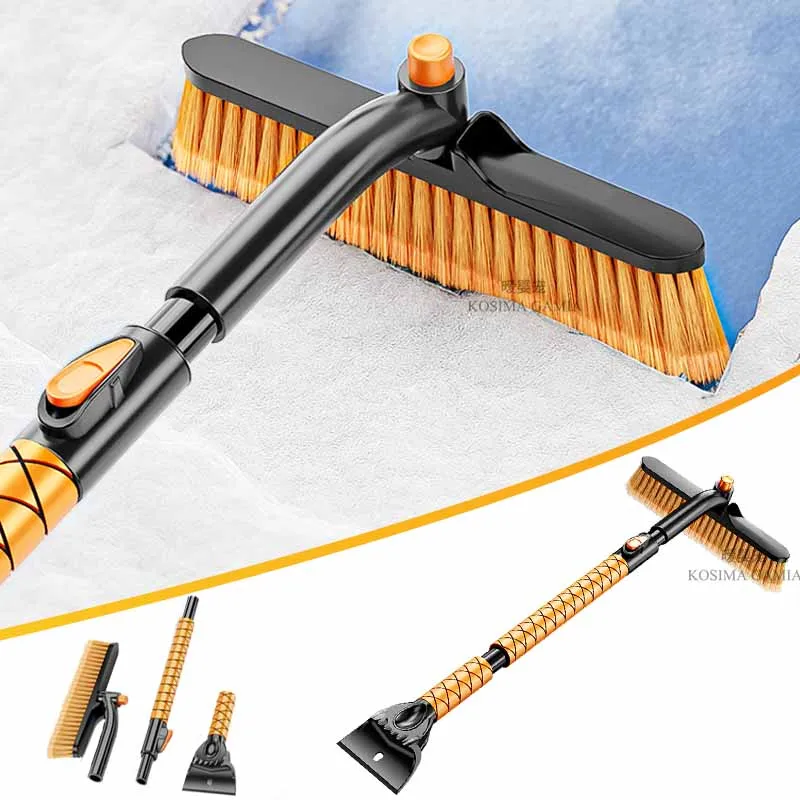 

Winter Car Cleaning Brush Snow Ice Scraper Snow Brush Shovel Removal Brush Car Vehicle Car Windshield Cleaning Scraping Tool