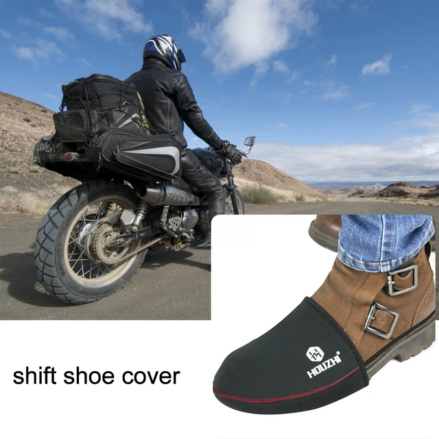 Housse de protection pour chaussures de Moto pour hommes, protection pour  changement de vitesse - AliExpress
