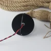 1/2/3/4/5 head vintage hemp rope pendant light retro loft industrial hanging lamp edison bulb lamp home light decoration 5