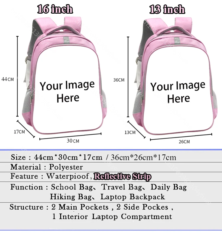 Cartoon Tooth Fairy / Toothbrush Backpack for Teenager Boys Girls  School Bags Thank You Doctor & Nurse  Backpack Bookbag