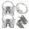 4 Pcs Horse Tie Ring Sturdy Cross Lead Ring Blocker Bolt Stable Supplies Training Competition Riding Halters Equine Accessories 3