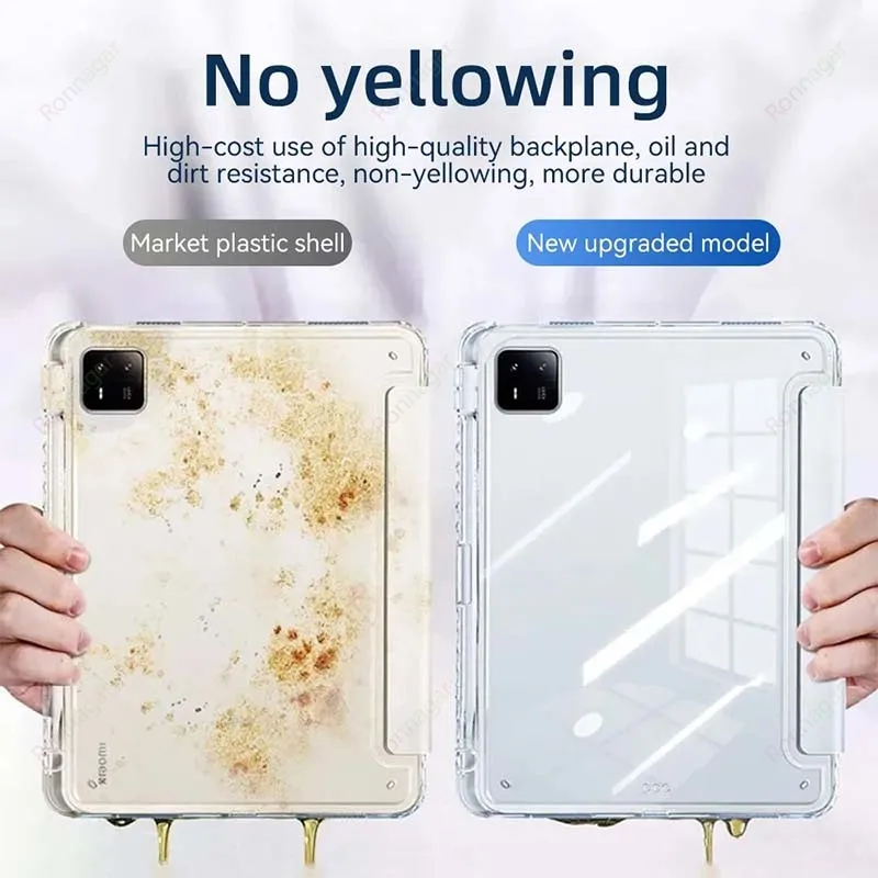 Premium Flip Y-Folding Case with Sleep Wake Function
