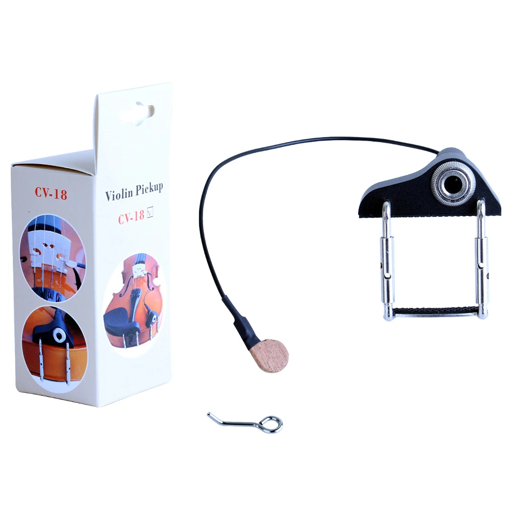 Violin Pickup Electronic Organ Pickup Portable Viola Pickup Professional Violin Viola Pickup for String Instrument Violin Viola