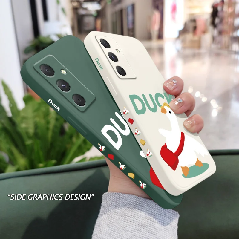 Well Behaved Duck Phone Case For Samsung Galaxy A55 A35 A25 A15 A16 A06 A05 A05S A54 A34 A24 A14 A04 A04S A04E 4G 5G Cover