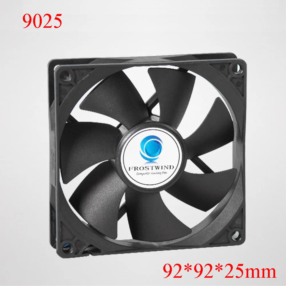 9Cm High Speed Cooling Fan For Desktop Chassis Cpu Radiator 9025 4Pin Mute Fan Cooler Atx Matx Itx Computer Case Cooling Fans