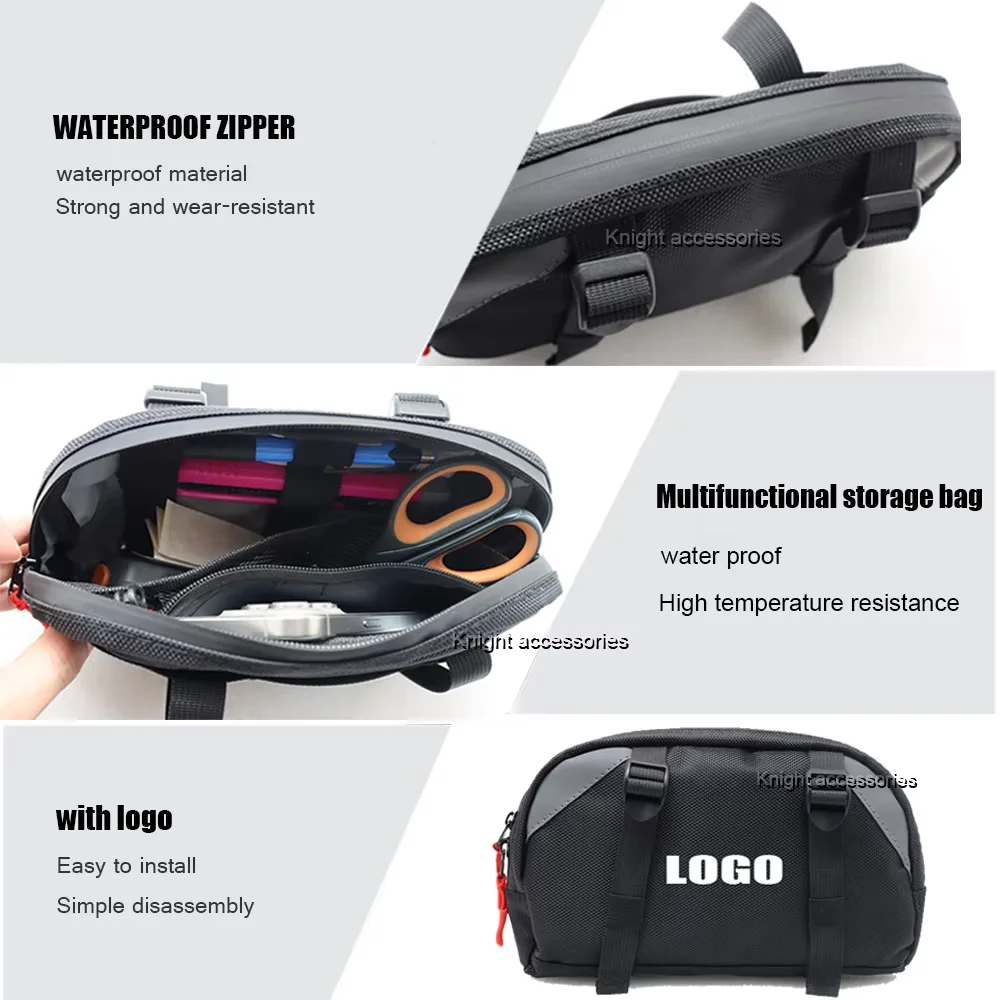 Nuova borsa da manubrio anteriore per moto borsa da viaggio multifunzionale per EXC EXC-F XC-W TPI Six Days 2020 2021 2022 - immagine 6