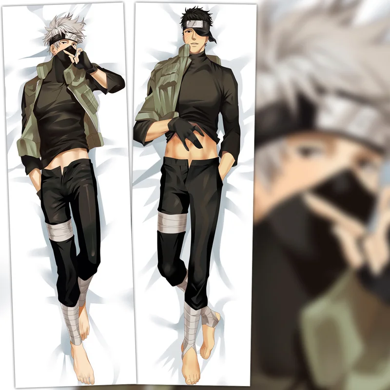 Hatake Kakashi Pillow Cosplay Dakimakura Anime Body Pillowcase Hugging