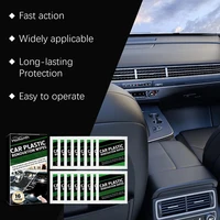 Auto Polish Repair Coating Renovator Back To Black Gloss Car Plastic Polish Restoration Plastic Renovation Wipes Auto Detailing 2