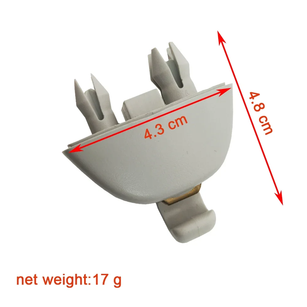 Sun Visor Clip Hook Holder Bracket Hanger for VW Passat B7 Polo Skoda Seat CITIGO RAPID 6RD857561 1 Pc