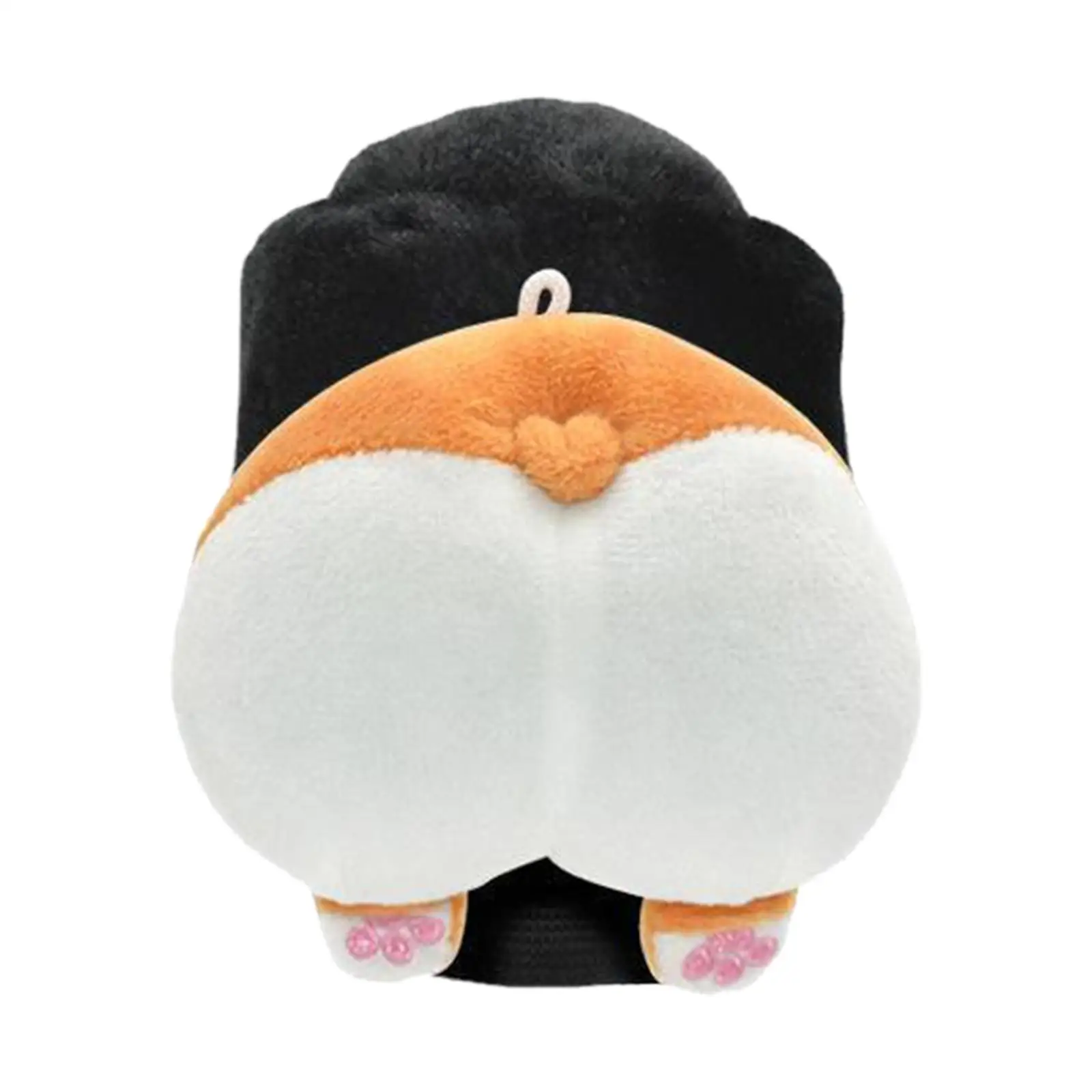자동차 손잡이 커버, 미끄럼 방지, 귀여운 쉬운 설치, Corgi Arse 장식 액세서리, 자동차 핸들 커버, 자동차 Suv
