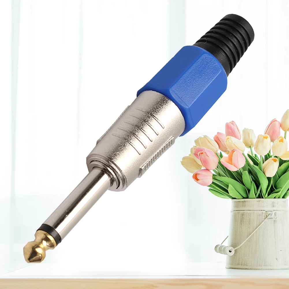 6xMono Sophomore Core Amplifier Microphone Plug 6.35mm Audio Jack Connector