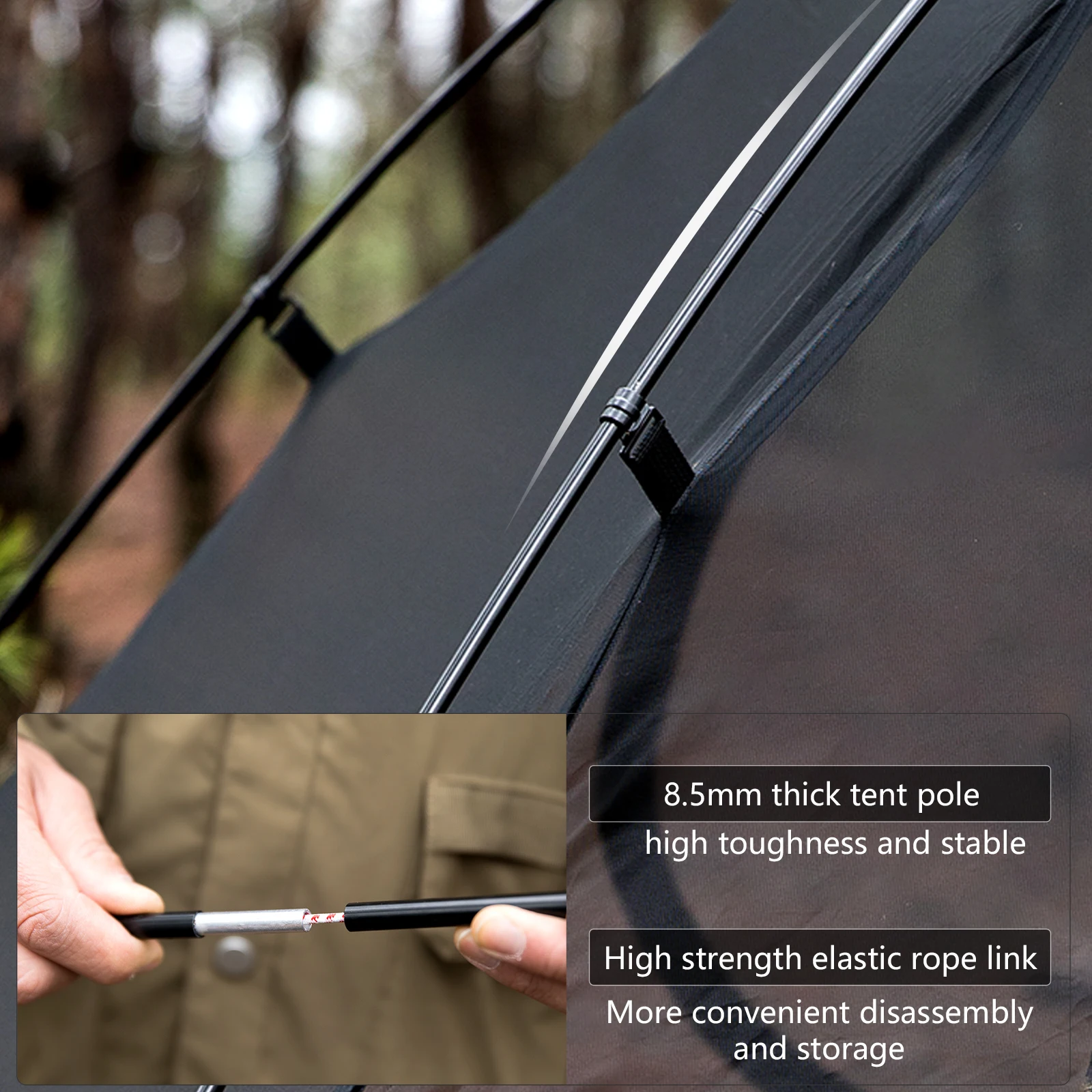 Camping Tent 2 Persons 4