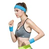 3PCs/set Mens Sports Headband Sweatband Stretch Elastic Outdoor Sport Sweat Headband Wristband Women Gym Running Tennis Headwrap 3