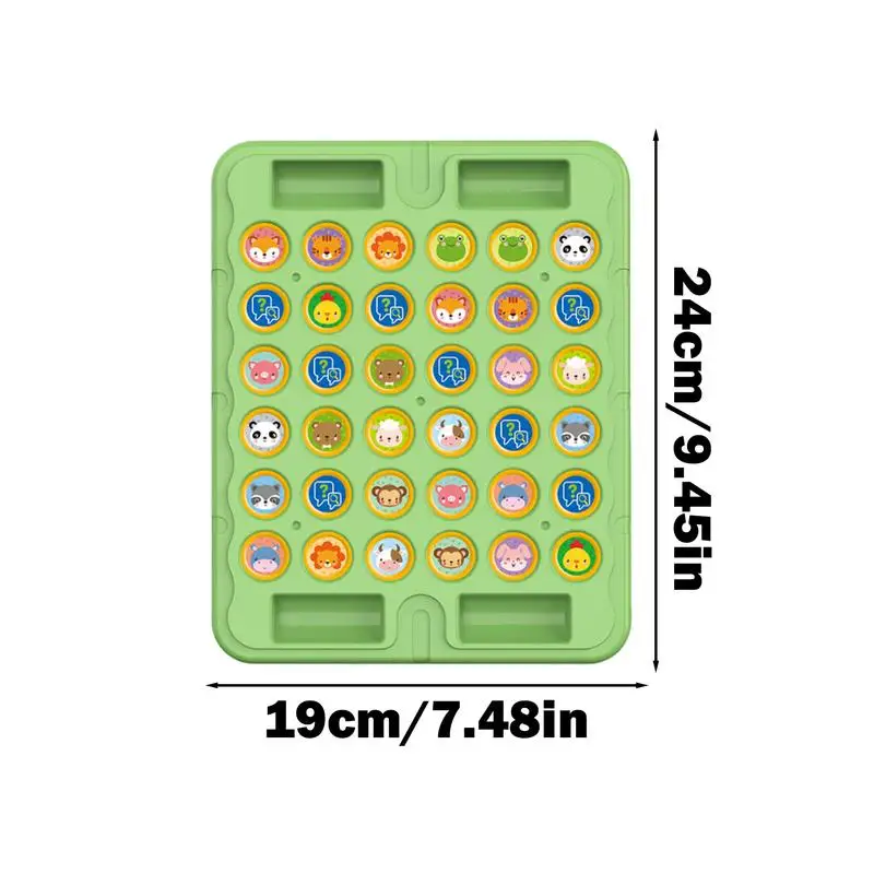 Game Board Travel Fruit Flipping Chess Classic Strategy Game Fruit Flipping Card Board Educational Family