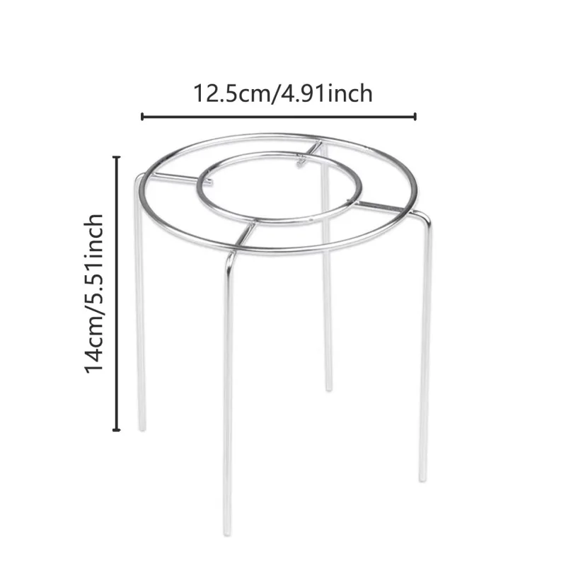 1Pc Stainless steel inverted bread cooling rack chiffon cake cooling rack fork kitchen baking tools