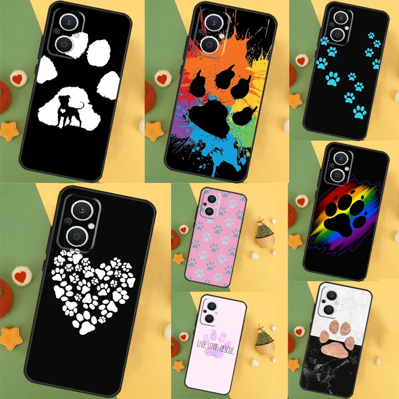 Pet Paw Print Design Phone Case - Stylish Protective Cover