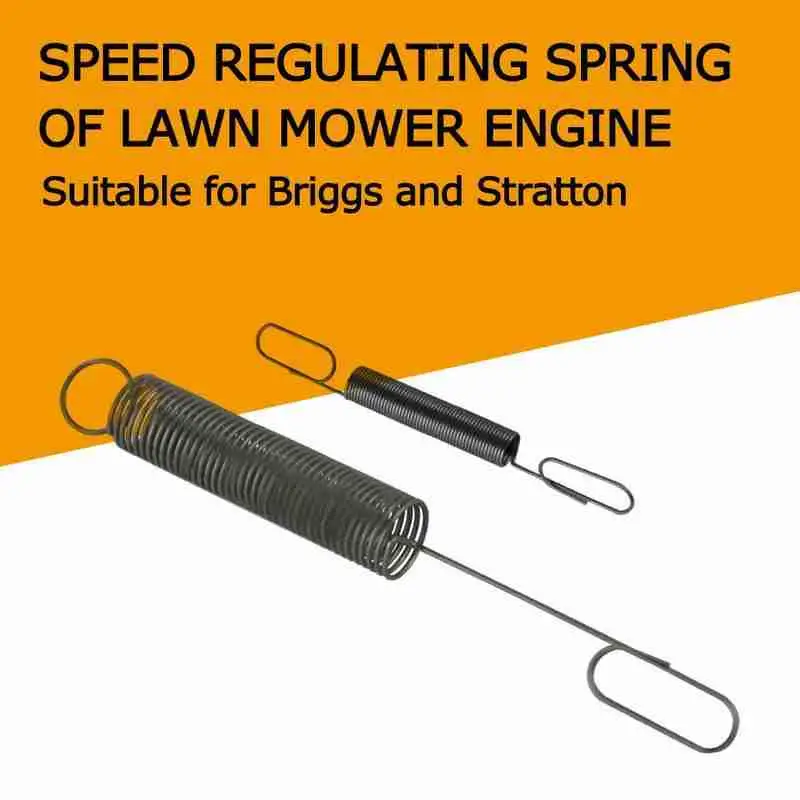 Description Picture 4 of item4Pcs/2Pair Stable Lawn Mower Regulator Replacement Part Carburetor Spring 691859 692211 For Briggs For Stratton Governor Springs