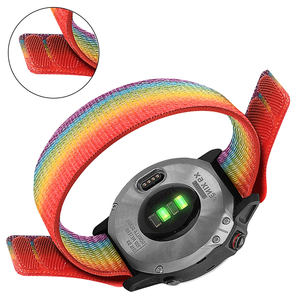 Ultra-Slim Feather-Light Nylon Loop Strap, QuickFit Design (22mm & 26mm)