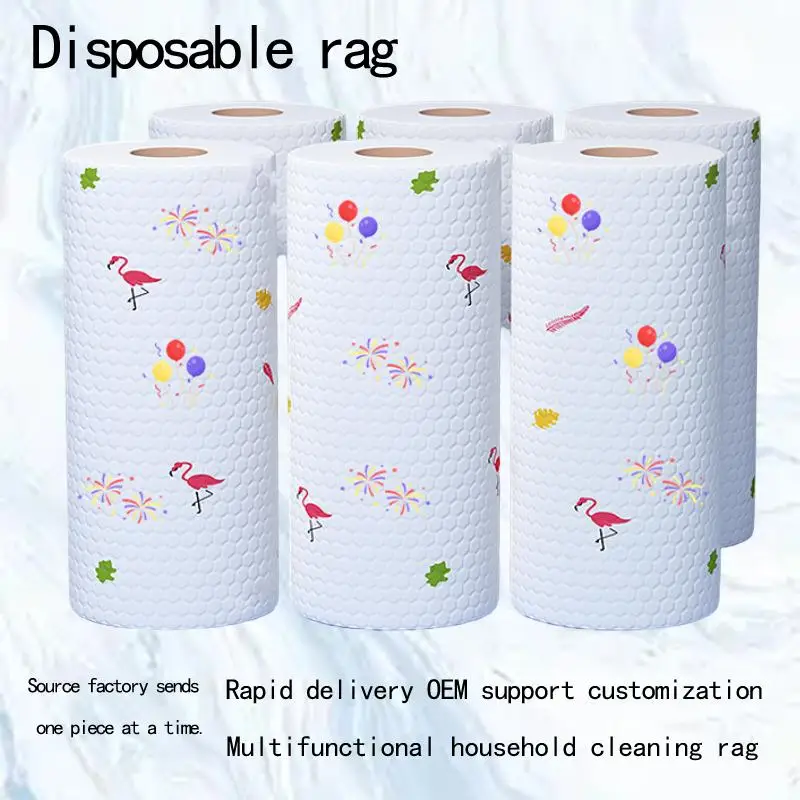 

Introducing the Ultimate Lazy Person's Printed Kitchen Non Woven Cloth - Your Perfect Daily Cleaning Companion