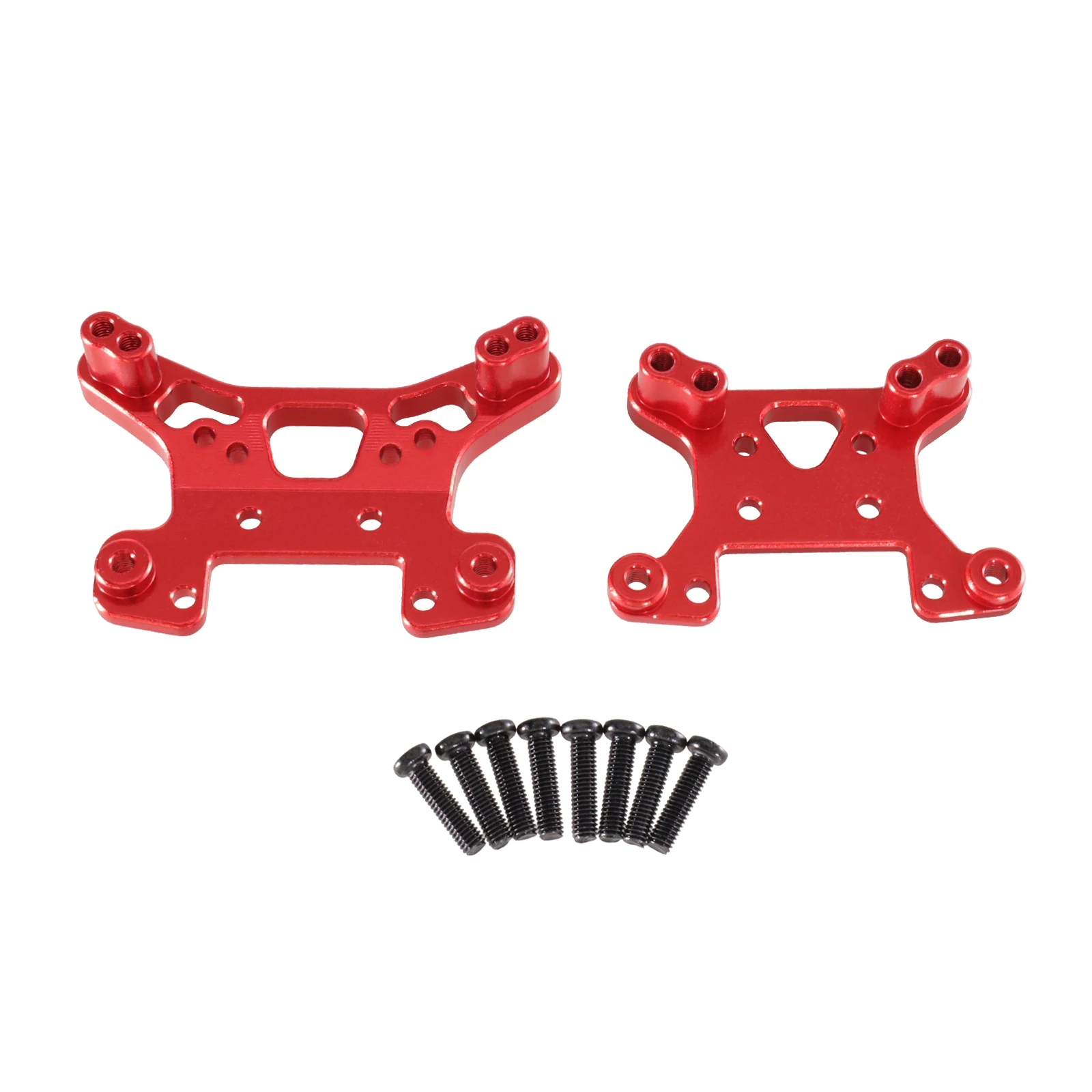 Wltoys 144001 144010 144016 144018 124017 124019 124007 124008 124010 Metall Vorne Hinten Shock Tower Platte RC Auto Upgrade Teile – Detail 6