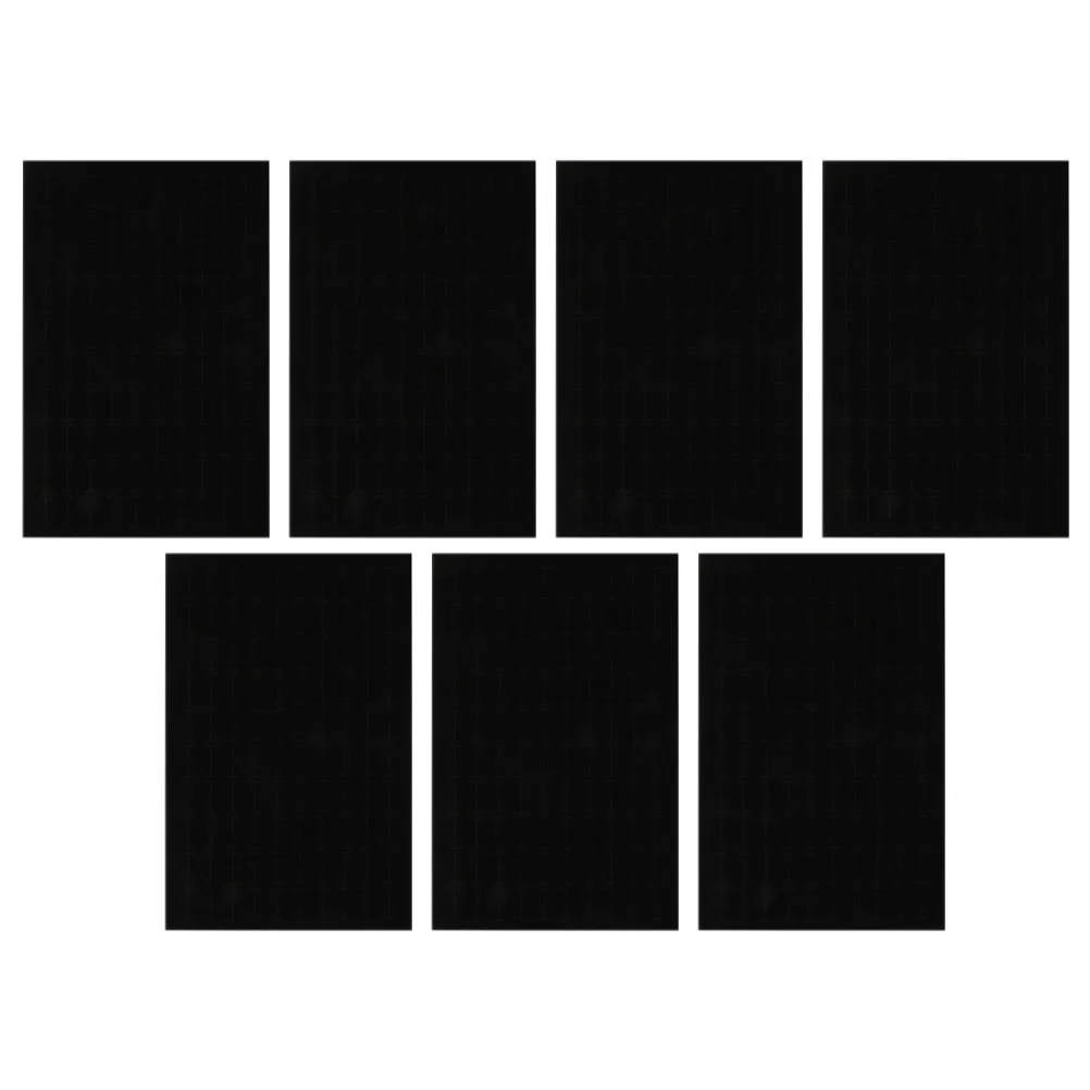 

7pcs Jewelry Box Sponge Liners Inserting Sponge Mats Necklace Earring Display Tray Liners