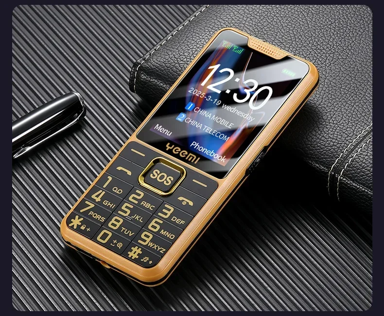 NEW Uniwa YEEMI K3 4G Feature Keypad Phone 2.6 Inch Big Button Loud Volume Dual SlM 2500mAh Keypad Phone for Elderly FM Radio