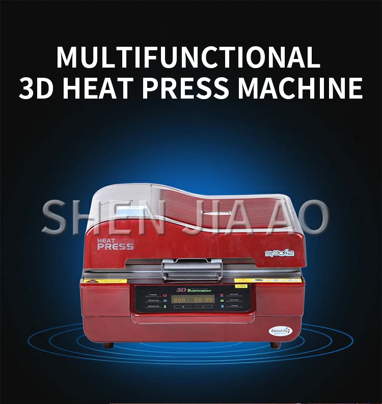 ST-3042 3D heat printing machine 3D mug sublimation machine For Phone Cases Mug