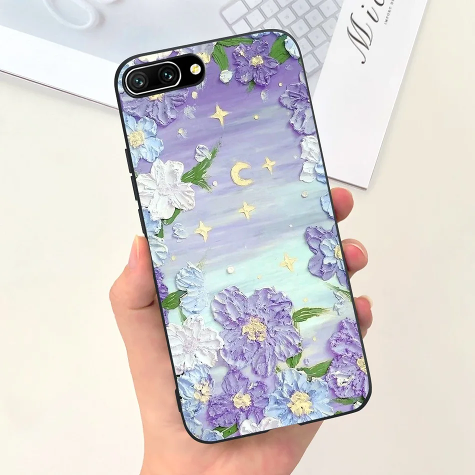 Fashion Moon Pattern Soft Silicone Protective Cover