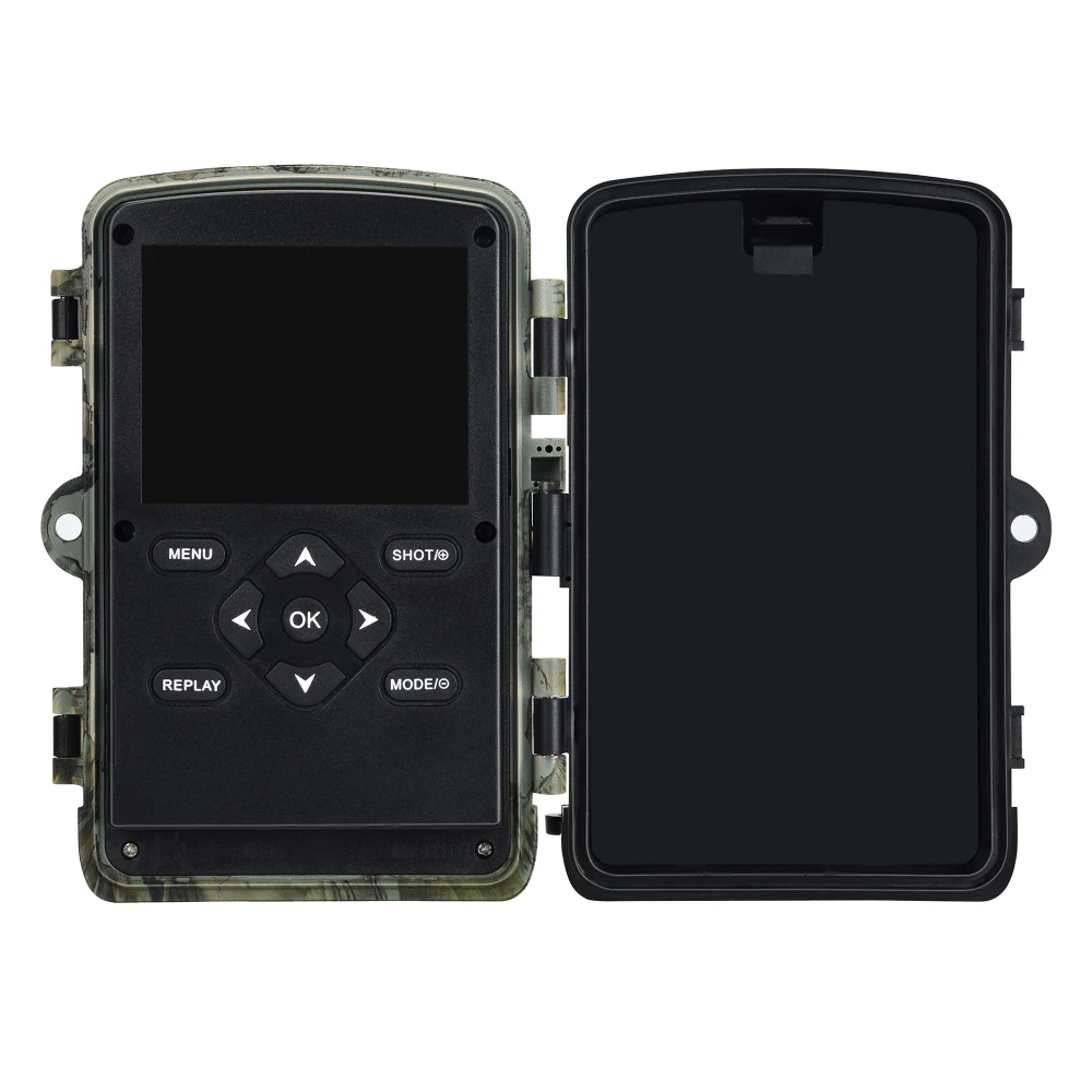 Solar 2600mah Powered Night Vision Trail Camera 24MP 1080P Hunting 0.3s Trigger Time Wildlife Monitoring Hunting