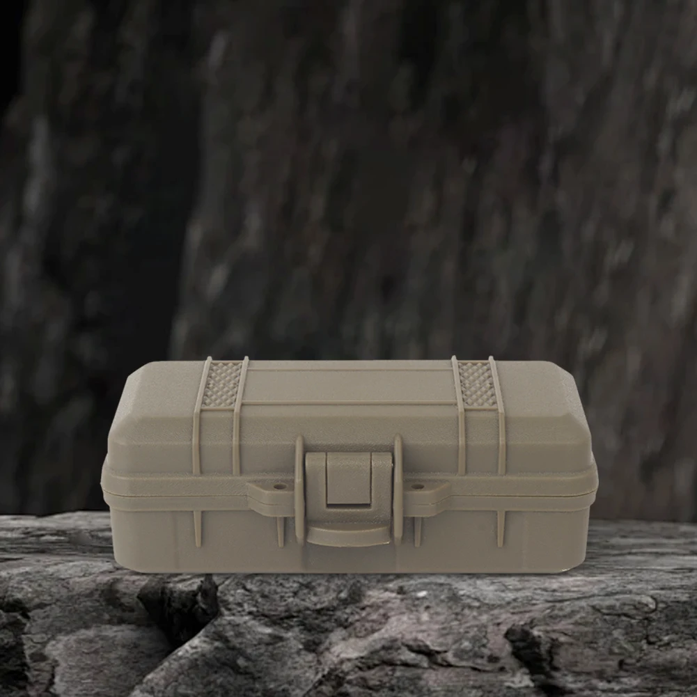 Outdoor Survival Tool Case with Sponge Survival Storage Container Dustproof Safety Protective Tool Case Outdoor Accessories
