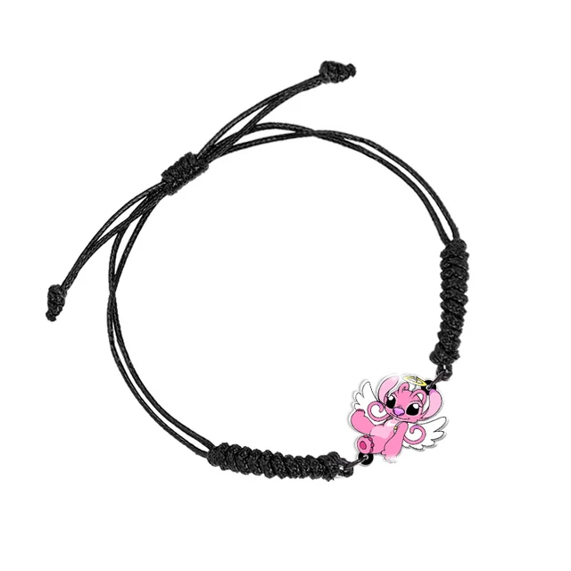 Stitch Bracelet Mignon Cartoon Bracelet Réglable Bijoux Cadeau