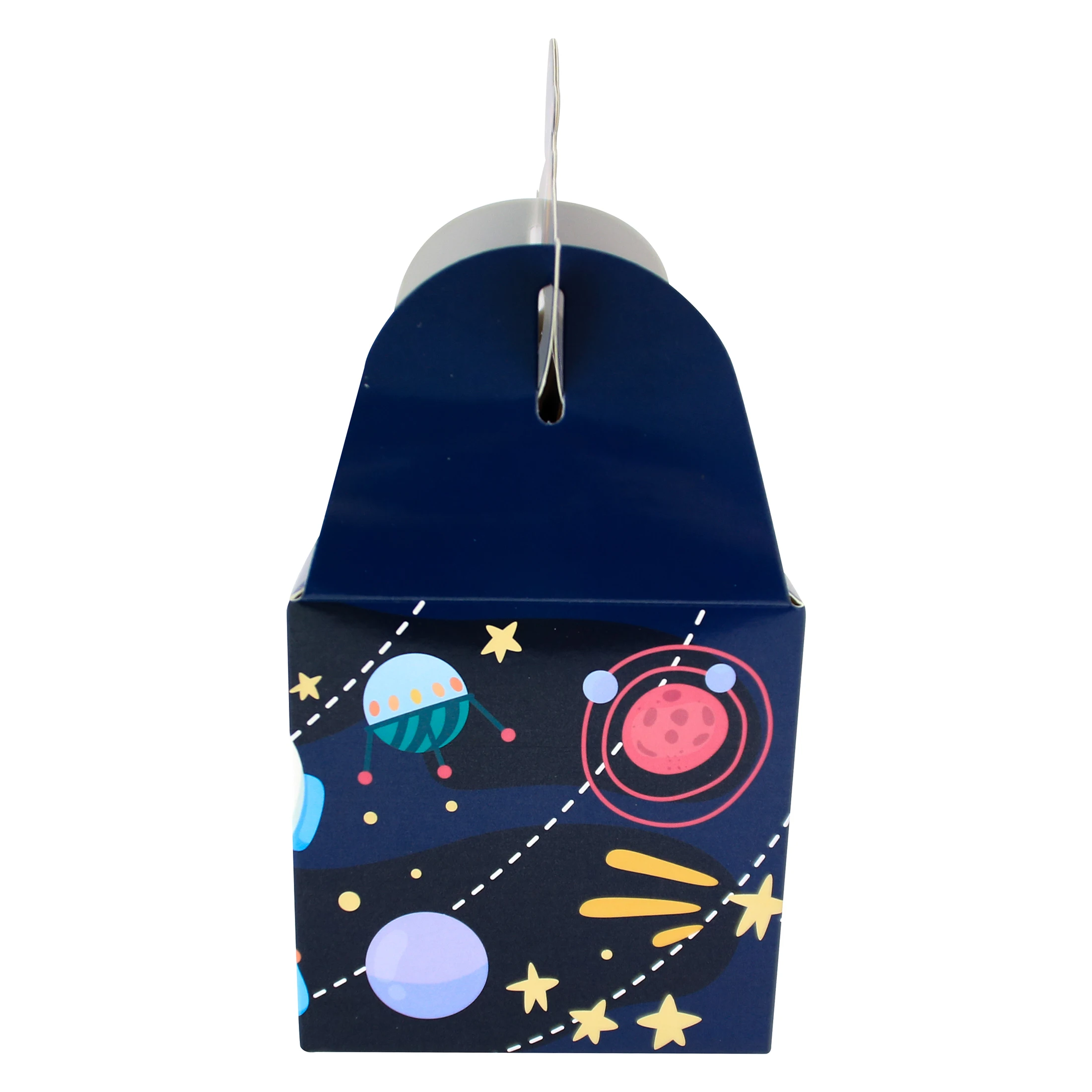 30 Sacchetti Regalo Tema Astronauta – Candy Bags In Alluminio 25x16,5cm – Per Compleanni, Feste E Bomboniere - 5