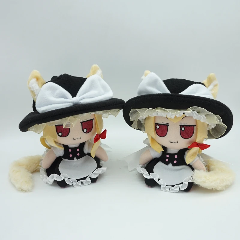 

Kirisame Marisa японское аниме Kawaii атрибуты игры Косплей хлопчатобумажная набивная одежда хлопковый подарок Рождество 16 см